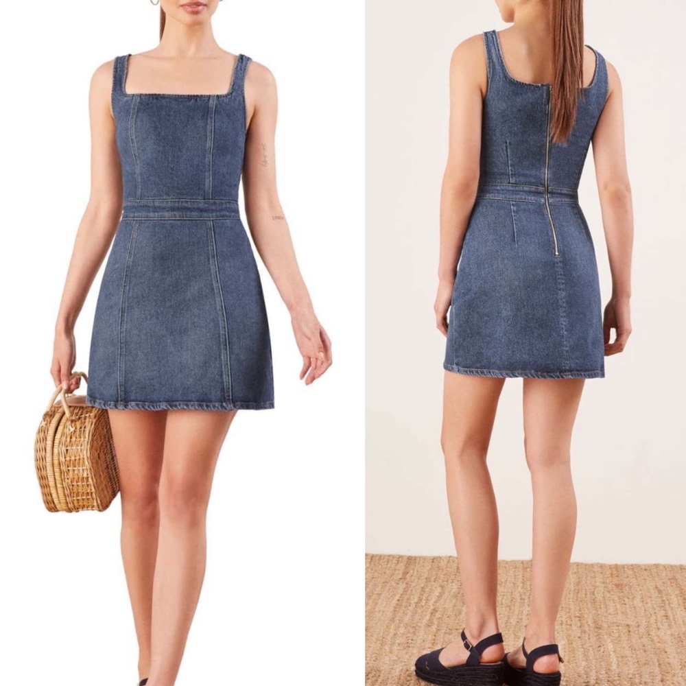 Reformation Denim Dress